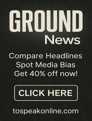 Ground news affiliate ad