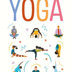 Version 100 – To Speak Online Colorful yoga-themed illustration with people in various poses under the text 'Make time for YOGA'.