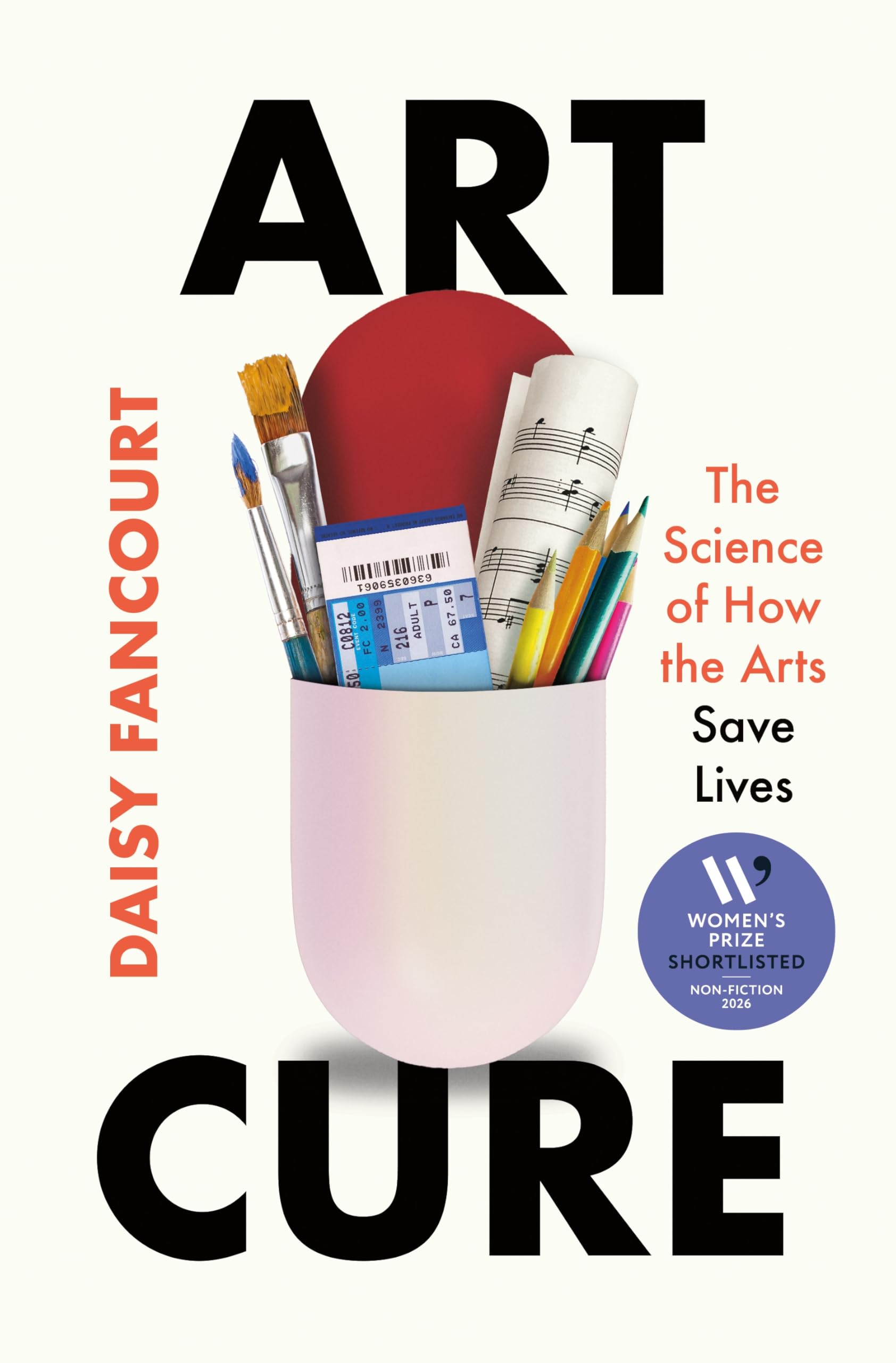Version 100 – To Speak Online Magazine cover featuring a cup of art supplies, with a large 'ART' heading and the subtitle 'The Science of How the Arts Save Lives' and a blue prize badge.