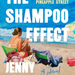 Version 100 – To Speak Online Book cover with large white title 'THE SHAMPOO EFFECT' over a blue beach scene; a woman sits on a towel at the shore, plus a round 'Read with Jenna' badge.